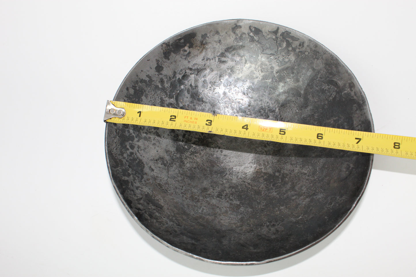 8 inch Personalized Anniversary carbon steel bowl