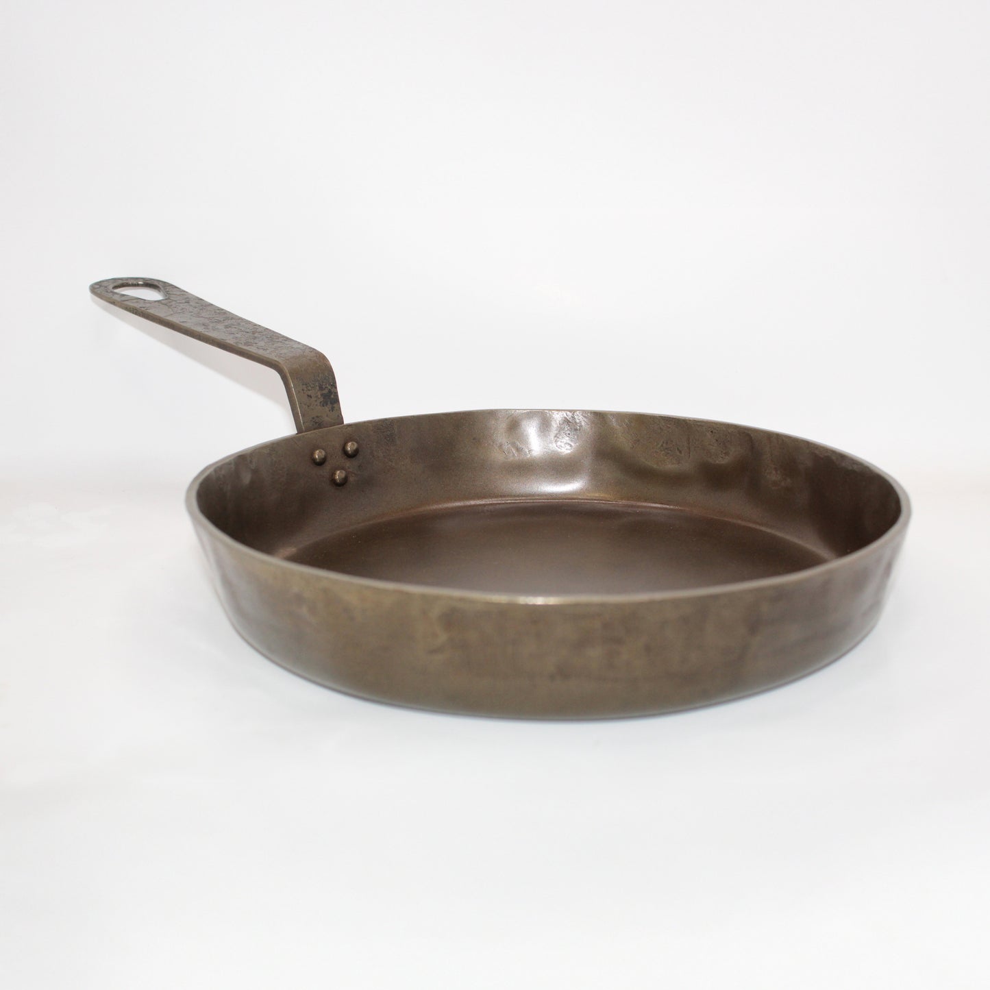 10 inch Hand Made Forged Carbon Steel Skillet