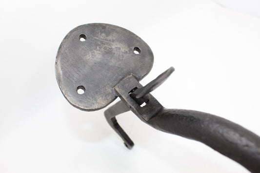 11 inch Hand Forged Interior Round Handle Bean Thumb Latch
